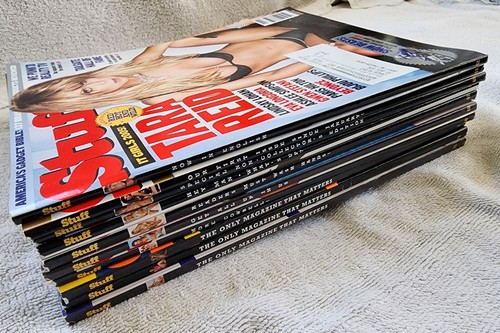 STUFF Magazine Lot of 10 Issues 2005 Tara Reid Sofia Vergara #62-63, 65-72 - Picture 2 of 12