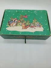 Vintage Pencil Box 1980 General Box Co. Pencil Box Has Writing Under the Lid b38
