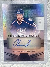 Oliver Bjorkstrand Trilogy Rookie Premieres Level 2 /89