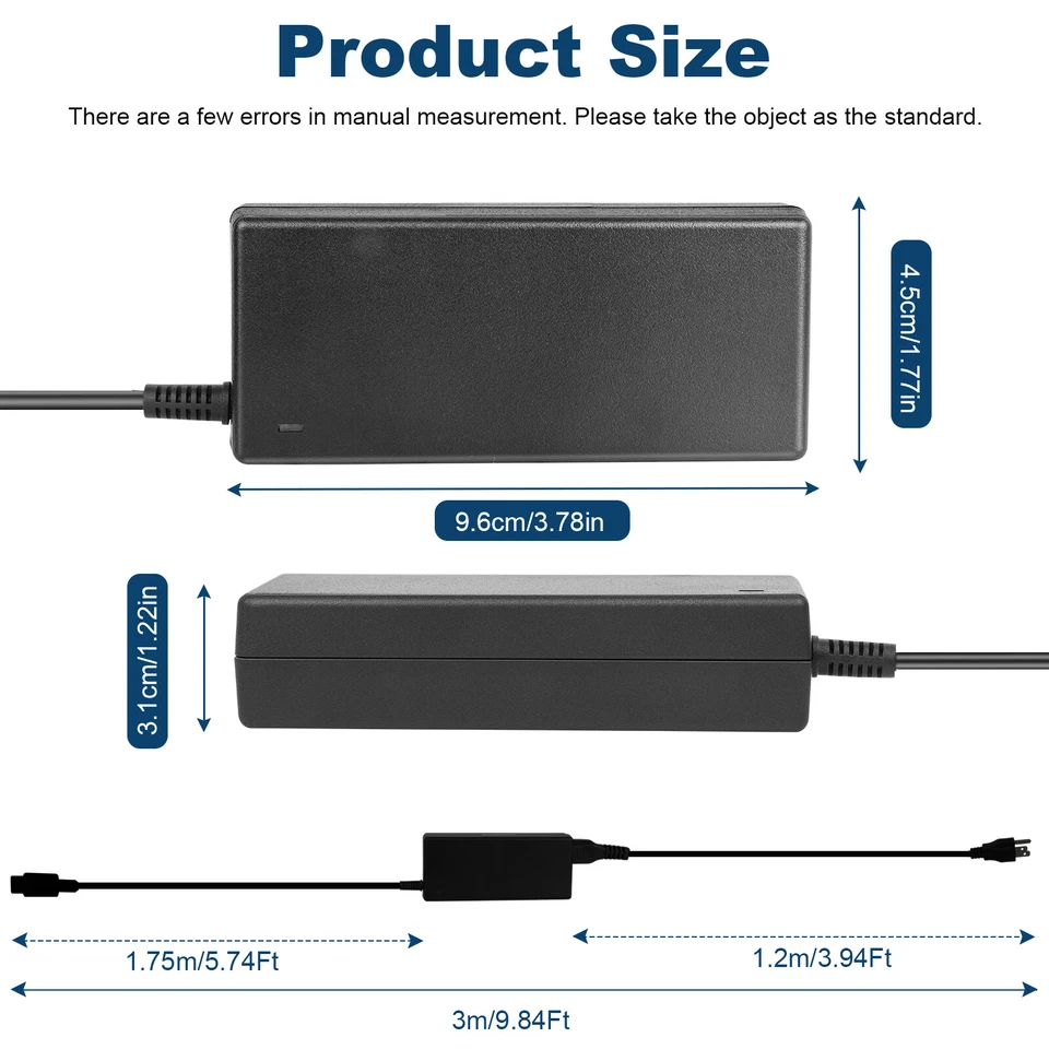 45W USB C Type C for Acer Chromebook Lenovo/HP/Asus/Samsung Power Laptop Charger - Image 2 of 4