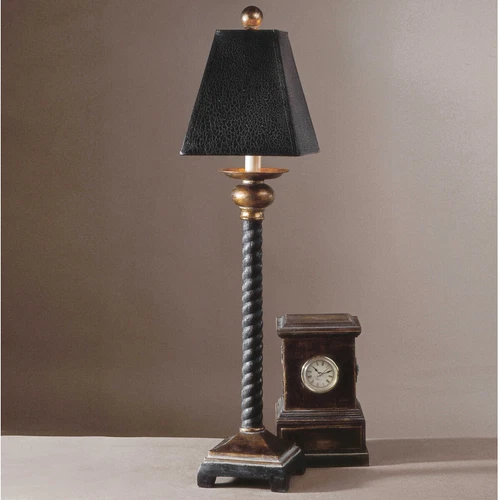 Uttermost 29007 Bellcord English Barley Twist Style Buffet Table Lamps Set Of 2 - Picture 4 of 4