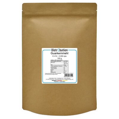 Guar Gum | Guarkernmehl 100g - 25kg  Vegan | 5000 CPS Verdickungsmittel E412