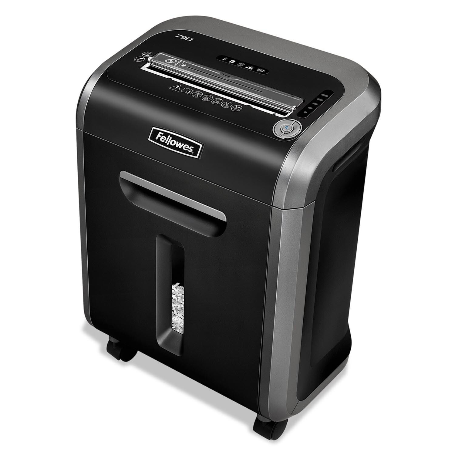 Fellowes - Powershred 79Ci 100% Jam Proof Medium-Duty Cross-