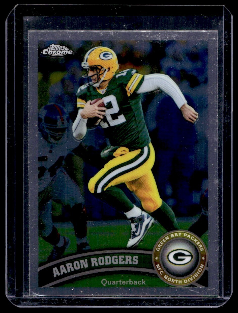 2011 Topps Chrome Aaron Rodgers G4 Green Bay Packers #100