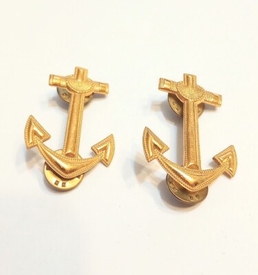 Vintage US Navel Academy Midshipmen Vanguard Anchor Lapel or