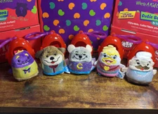 Chuck E. Cheese Full Set Of 5 Cutie Beans (Series 2) by Fiesta - Brand New