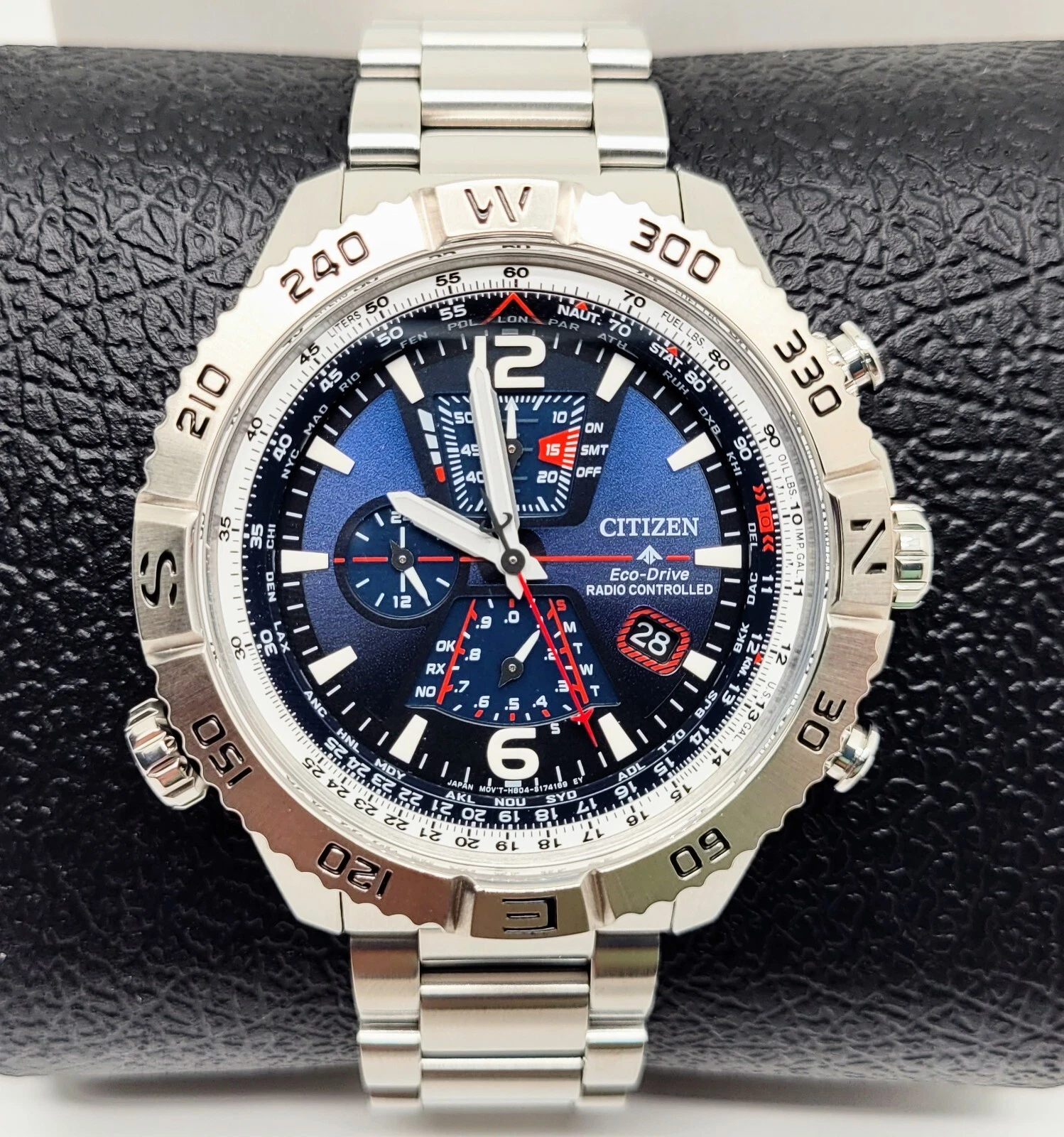 Citizen Promaster Navihawk A-T Blue Dial Eco-Drive Men's Watch AT8220-55L
