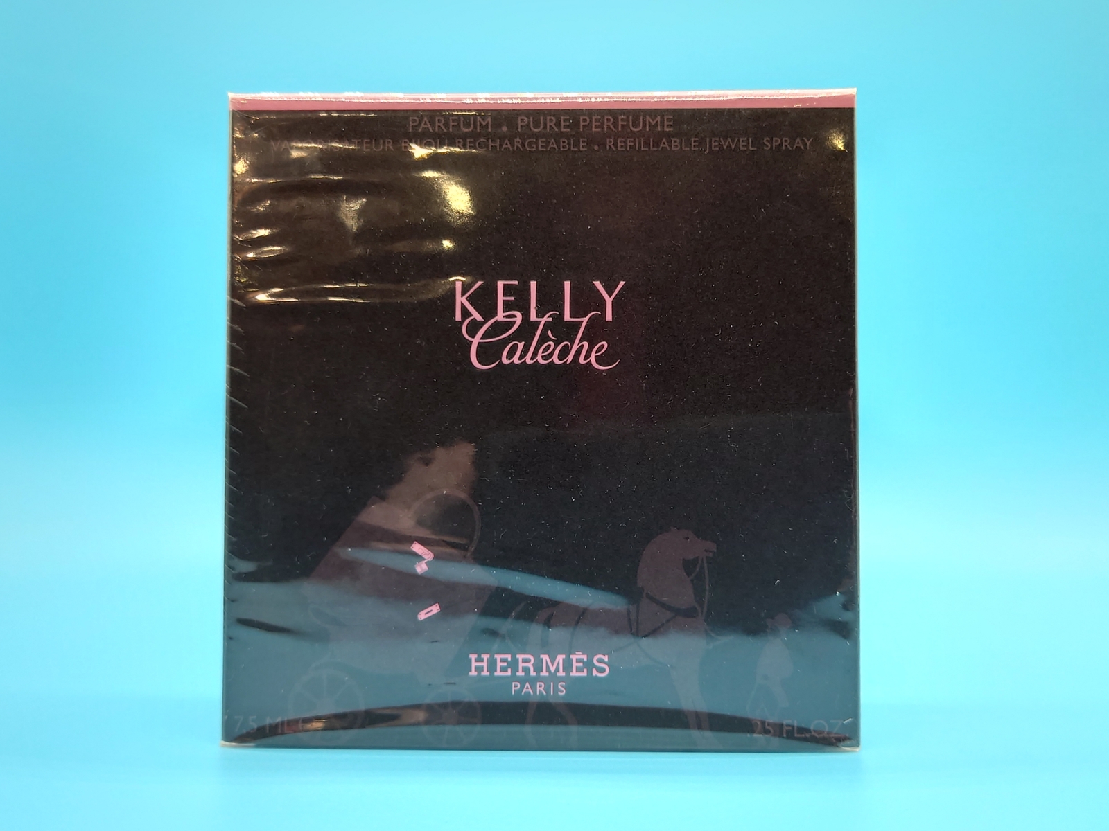 Hermes Kelly Caleche PARFUM Refillable 7.5 ML/0.25