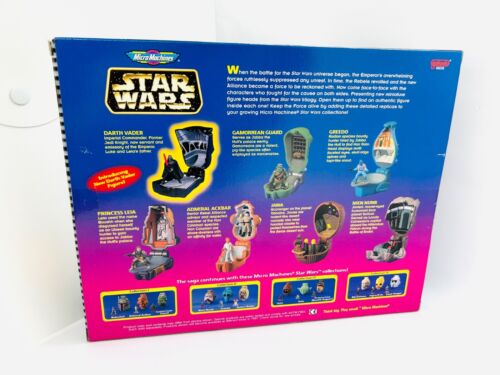 Star Wars Micro Machines Galoob Mini Heads Figure Playsets 1996 COMPLETE NEW MOC - Picture 3 of 11