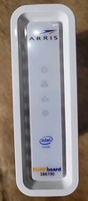 ARRIS Surfboard SB6190 - 32x8 DOCSIS 3.0 Cable Modem -White, for Casual  Gaming