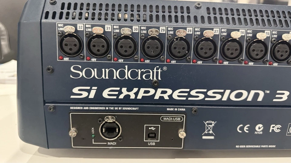 Soundcraft Si Expression 3 Digital 32-Channel Live Audio Mixer Console - Image 4 of 4