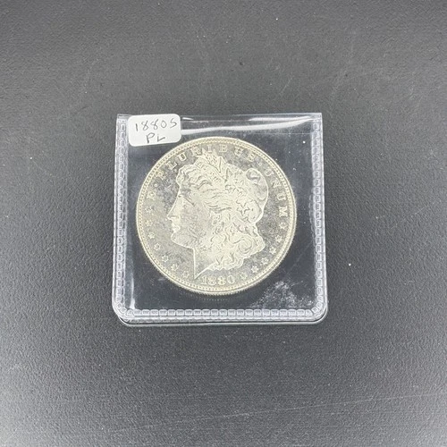 1880 S Morgan Silver Dollar Uncirculated Proof Like Mirror Finish