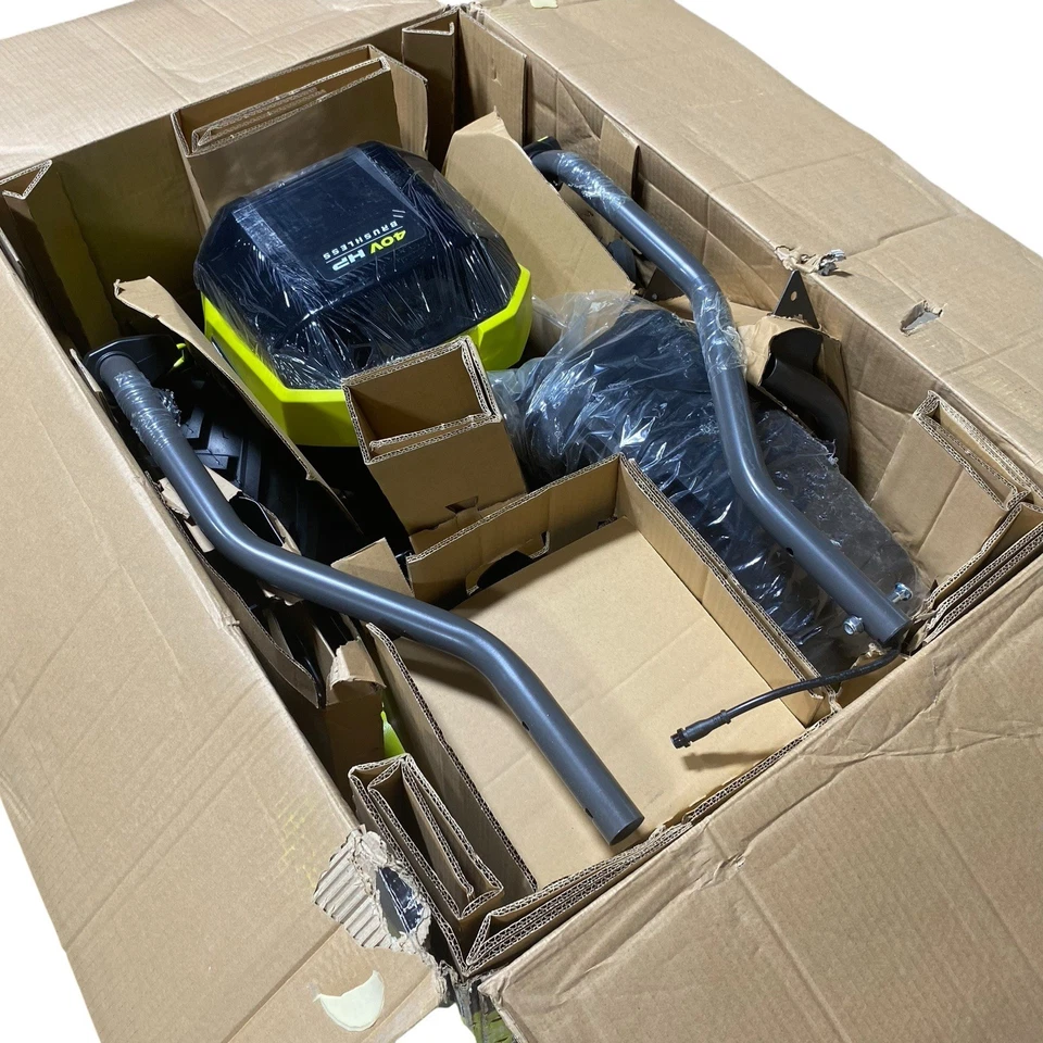 Ryobi 40v HP Electric Brushless Rear Tine Tiller 18", RY40702VNM Kit Combo - Image 4 of 4