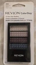 REVLON Colorstay 12 Hour Eye Shadow quad 343 GEMS AND JEWELS .16 oz 4.8g New
