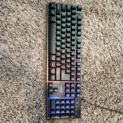 Used Skytech gaming K-1000 Gaming Keyboard RGB Wired USB
