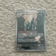 Clawitzer 141/132 Secret Rare Full Art Holo XY Breakthrough Pokémon Card NM