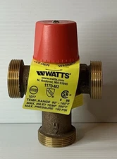 Watts Hydronic 1/2" Hot Water TEMPERATURE CONTROL Valve