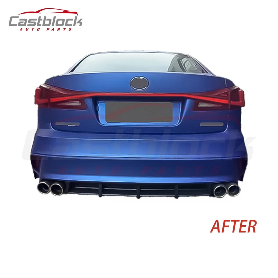 Kit de carrocería de parachoques trasero de actualización para Lexus IS 250 350 2006-2012 a 2021+ Foto 3 de 3