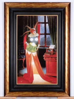2015 Michael Cheval ''Inspiration'' Artist Signed, #'d L.E. 185/450 Framed Dye Sub