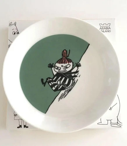 Moomin m226 Time Arabia Little My Plate Discontinued - Picture 1 of 6