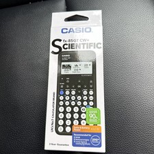 Image of Casio FX-85GTCW+ Solar&Battery Powered Scientific Calculator. For GCSE & Higher.