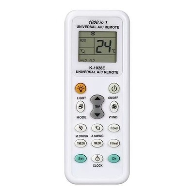Universal A/C Remote Control Air Conditioner control LCD 1000 in 1 new K-1028E