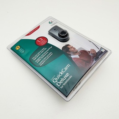 LOGITECH QuickCam Deluxe Webcam Kamera USB für Notebooks 1,3 Megapixel - VERSIEGELT
