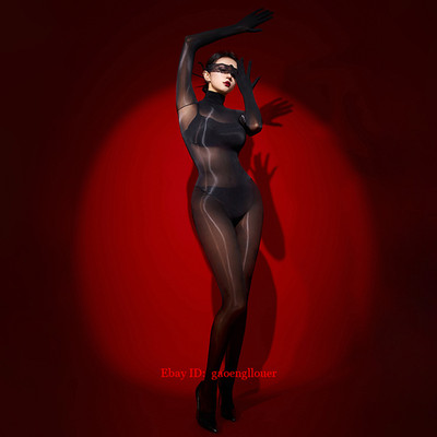8D Erotic Stockings Tight Fitting Five Finger Stockings Full Body Jumpsuit