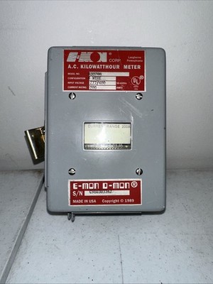 E-Mon D-Mon 480200 Kilowatthour Meter
