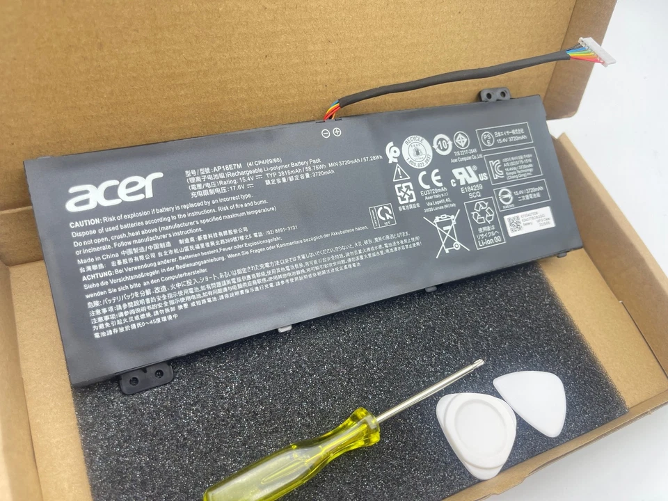 Batería Original AP18E7M para Acer Predator Helios 300 PH315-52 PH315-53 PH317-53 Foto 4 de 4