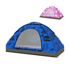 KidzAdventure 2 in 1 Indoor/Outdoor Tent for Kids, Small 1 or 2 Toddler/Kids ...