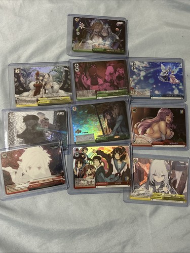 Weiss Schwarz RRR Cards Lot of 50 Japanese Holo Foil - Bild 4 von 4