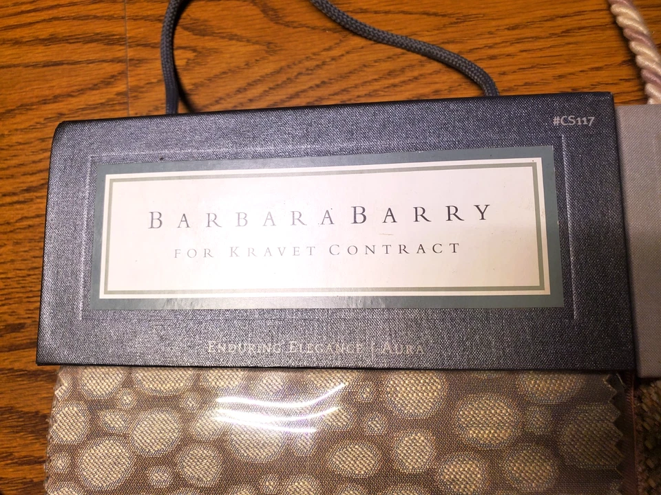 LOT of 3 Kravet Collection Fabric Samples Books Upholstery BARBARA BARRY See Pic - Image 3 of 4