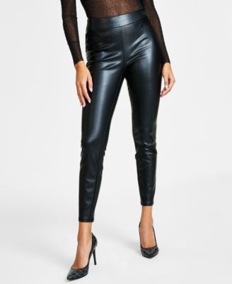 Bar III Womens Soft Faux-Leather Legg Deep 194136406048 RT $49.5 - Picture 1 of 1