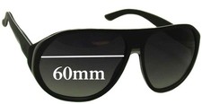 SFx Replacement Sunglass Lenses fits Gucci GG1025/S - 60mm Wide