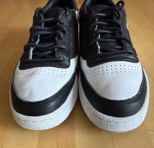 Extra Butter Reebok Classics Club C Prom Pack Black & White Leather Size 8.5 - Picture 7 of 11