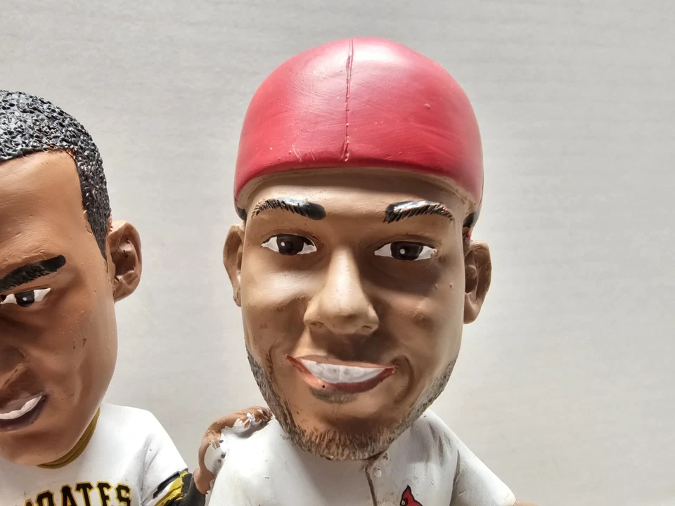 Yadier Molina And Roberto Clemente St Louis Cardinals MLB SGA Bobblehead 2018... - Image 2 of 4