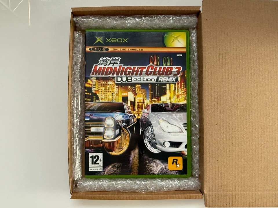 Midnight Club 3 DUB Edition Remix XBOX - UK PAL VGC CIB with Reg - Tracked - Image 2 of 4
