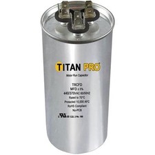 Titan Pro TRCFD605 Run Capacitor 60 5 MFD 440/370 Volt Round
