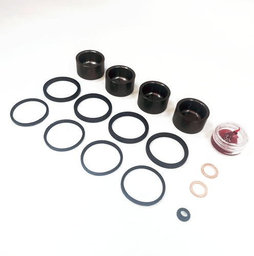 Sello de pinza de freno + Kit de pistón OEM para H-D 00-07 Big Twin 00-03 XL delantero/trasero - Imagen 4 de 5