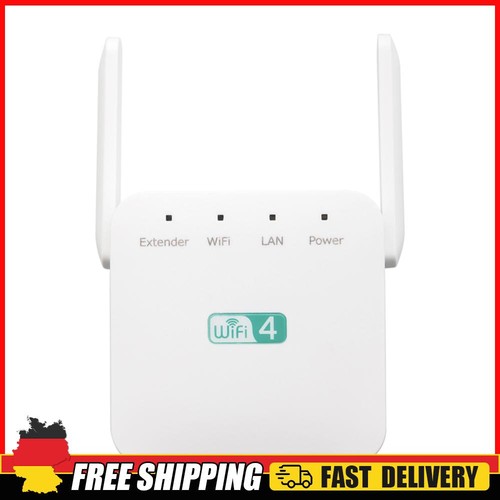 WiFi Booster Range Extender 300Mbps 2.4GHz WiFi Extender Booster (EU Plug)