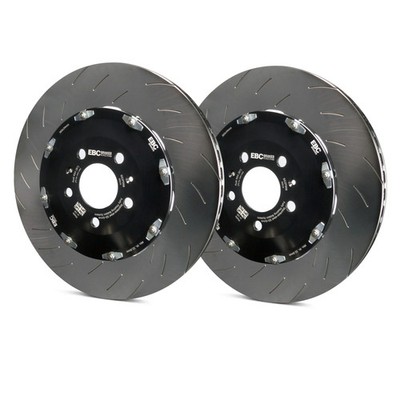 For BMW M3 94-99 EBC SG2FK-021 Fully-Floating Slotted 2-Piece Front Brake Rotors