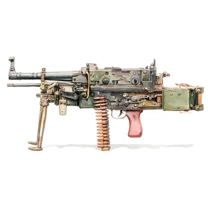 Military Gun Rifle Sniper Army Weapons War Self Adhesive Sticker