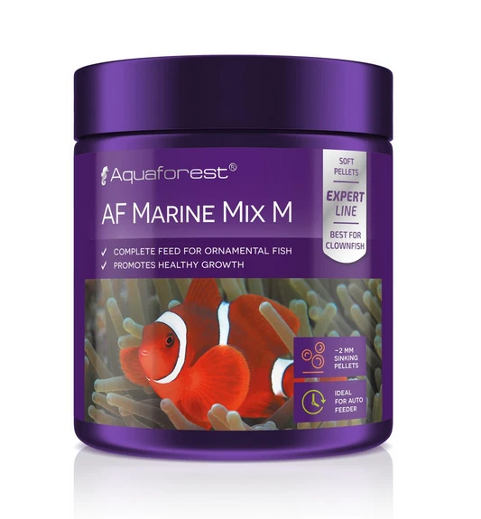 Aquaforest Marine mix M 120g - für mittelgroße Fische