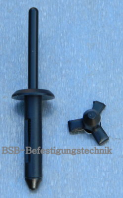 500 Stück Blindnieten 4,8x18 Alu/Stahl Flachkopf Standard-Nieten