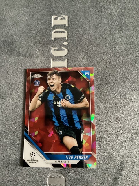 2021-22 Topps Chrome Sapphire Edition Tibo Persyn /5