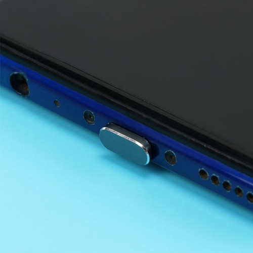 Dustproof Cover Micro Charger Port Anti Dust Plug Aluminium Alloy Stopper - Zdjęcie 7 z 11