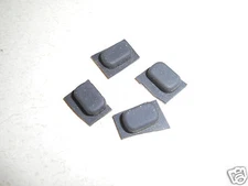 LET OF 4 GENUINE DELL 1710 NEW BOTTOM BASE RUBBER FEET F995G 0F995G