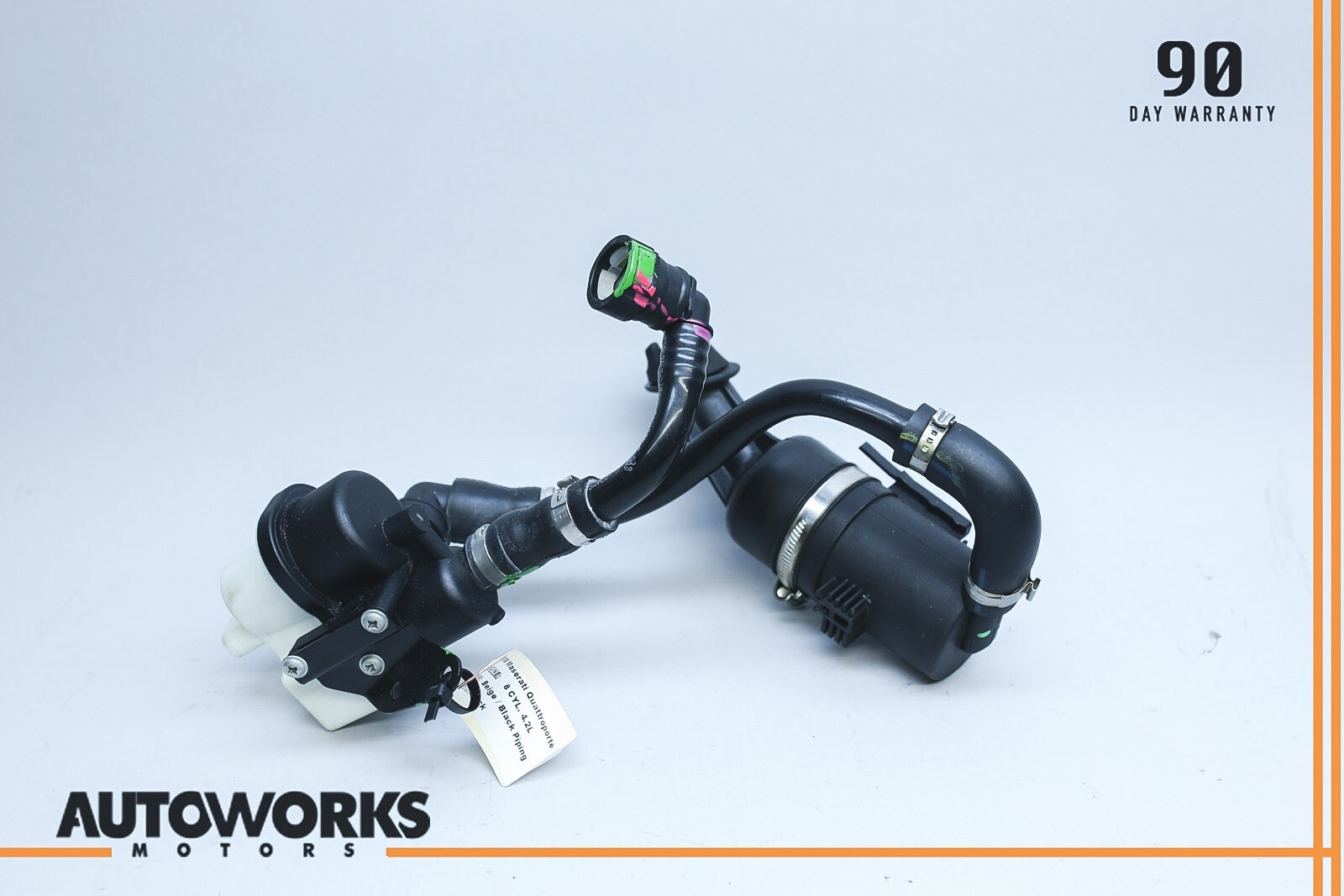 03-12 Maserati Quattroporte M139 Fuel Gas Pump Filter Reservoir Cansiter OEM