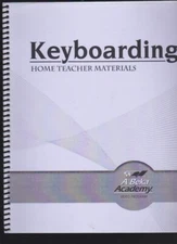 SET OF 2: ABEKA  Keyboarding VIDEO MANUAL & HOME TEACHER MATERIAL 2015 LN